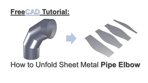 freecad sheet metal unfold|How to unfold Complex Sheet Metal Parts .